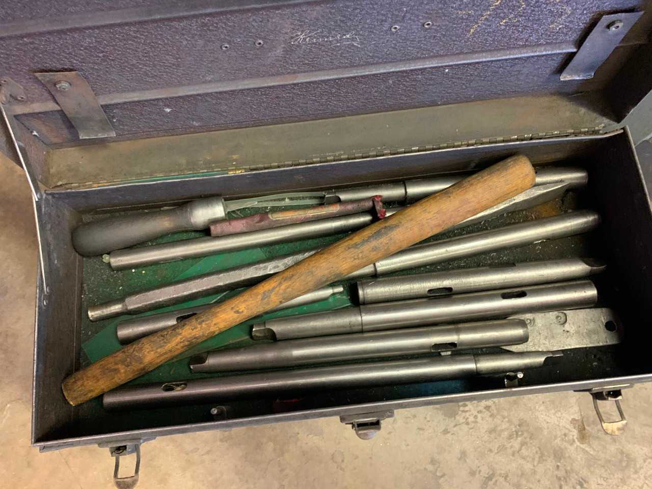 Toolbox with Cutting Tools - TOOL STORAGE