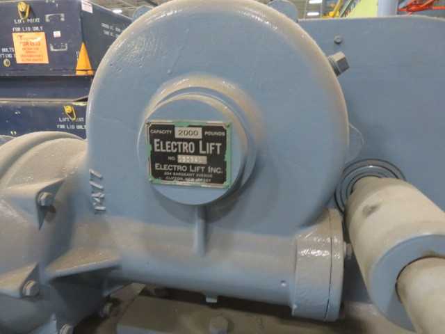 Electro Lift Crane, 2000 # Capacity. - MISCELLANEOUS