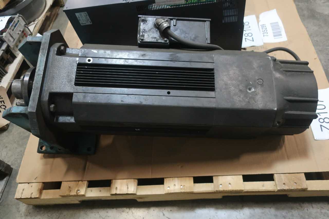 1 LOT OF SERVO MOTOR- YASKAWA SGMB-3ZAWABF 30KW 1500RPM 2-3/8IN 191NM 200V-AC SERVO MOTOR - SERVO