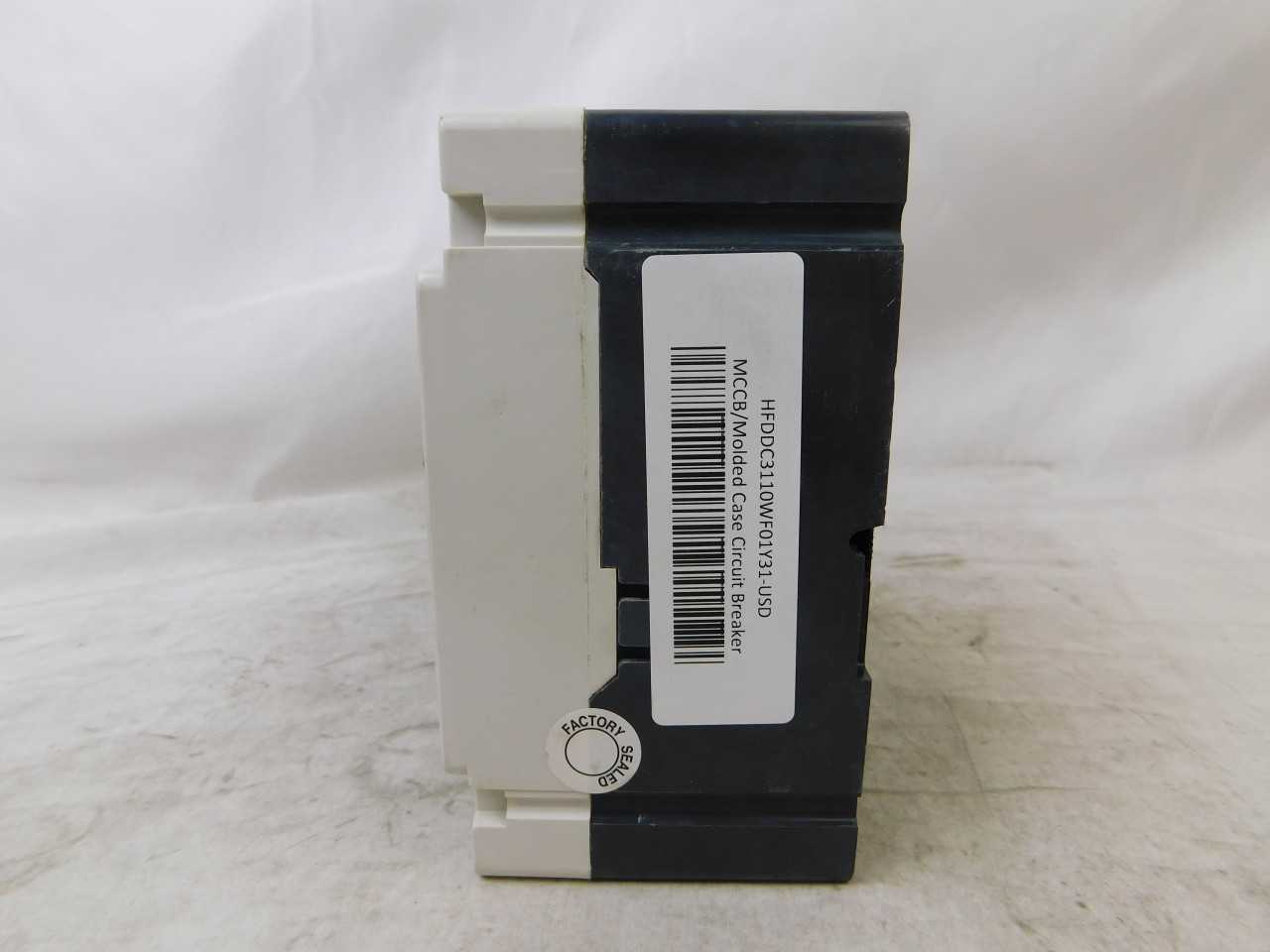 (1) Eaton HFDDC3110WF01Y31 MCCB HFD 3P 110A 600VAC 50/60Hz - CIRCUIT BREAKERS