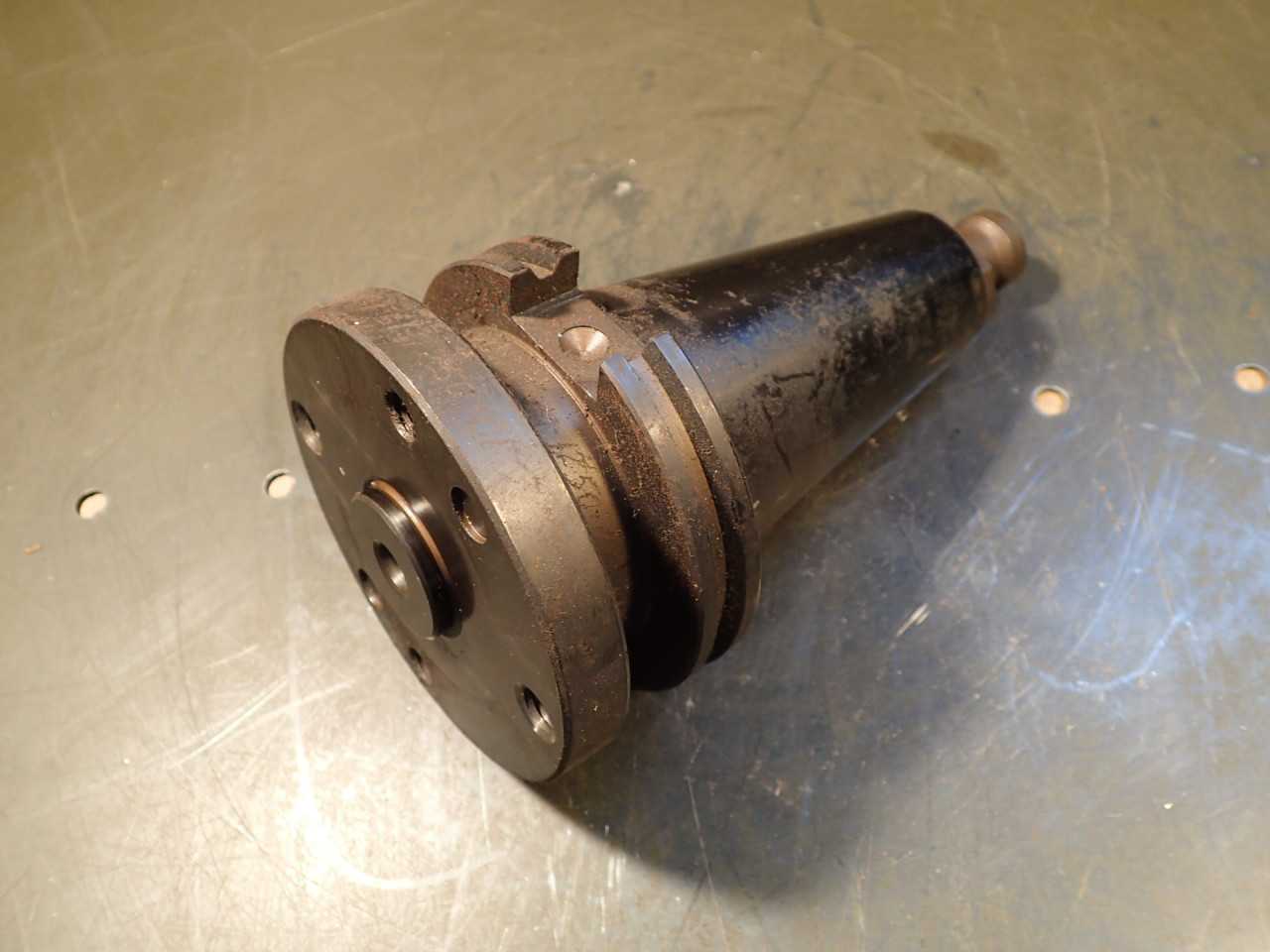 Erickson C130365 1-1/4" Boring Ring Adapter 4-Bolt Mount CAT-50 Taper Shank - HOLEMAKING TOOLS