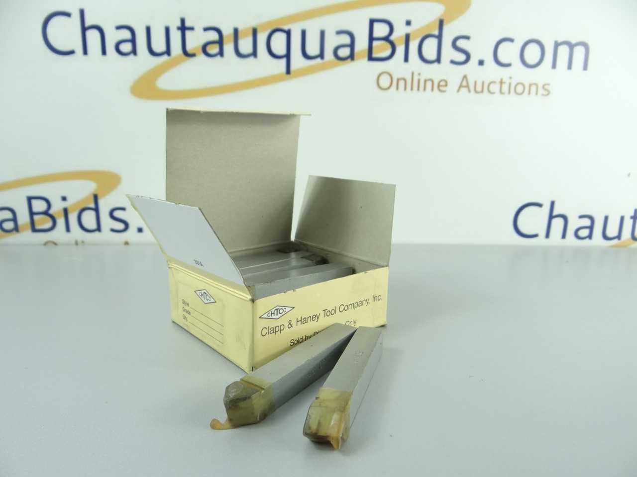 Box of 10 NEW CHTCO Carbide Tipped Tool Bits D-8 C2 - MACHINING EQUIPMENT