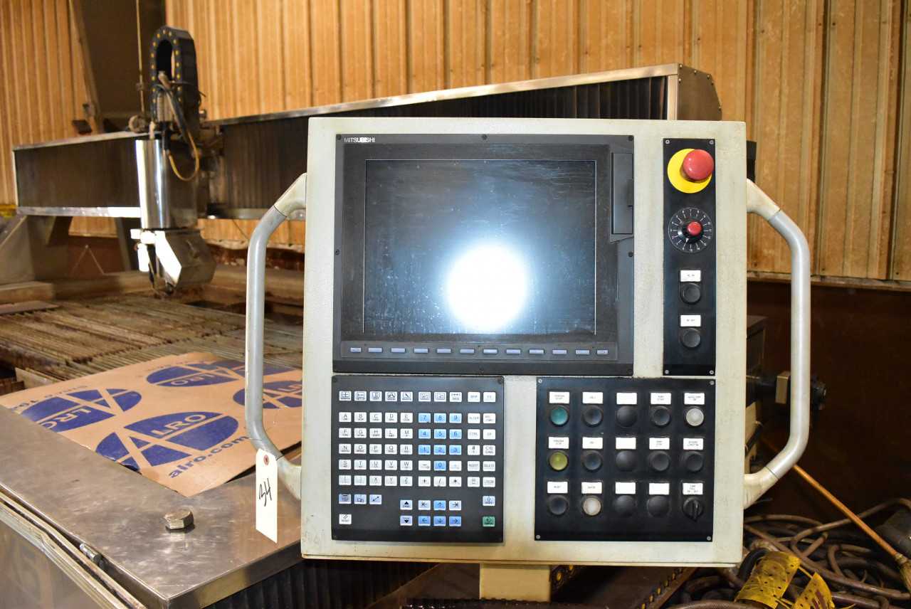 Mitsubishi Evolution X-5 Water Jet 60-HP, 60,000 PSI, Mitsubihi CNC controls, Intensifier Cycle Rate n26 cycles per minute @max flow (not under power) - ELECTRICAL COMPONENTS