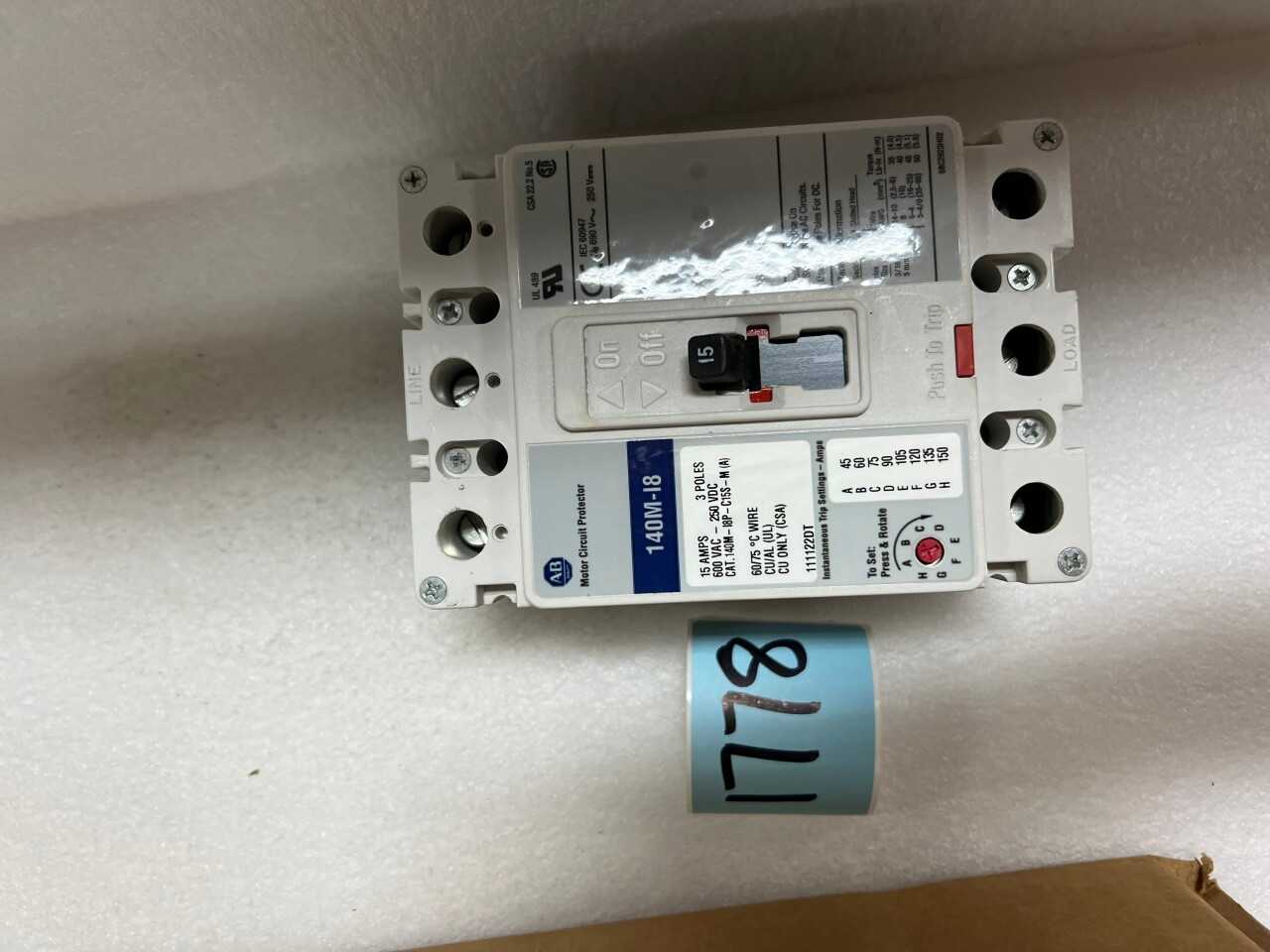 Allen Bradley circuit breakers - CIRCUIT BREAKERS
