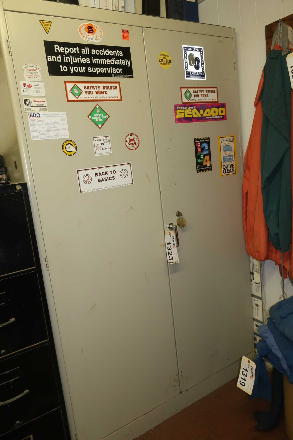 STEEL STORAGE CABINET - TOOL STORAGE