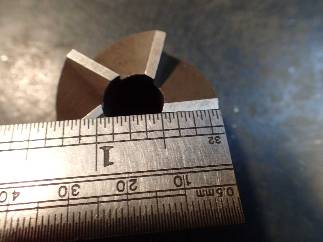 Gairing T1F 1-3/8" 5-Flute Back Spotfacer: Reverse Counterbore, 1/2" Drive - END MILLS