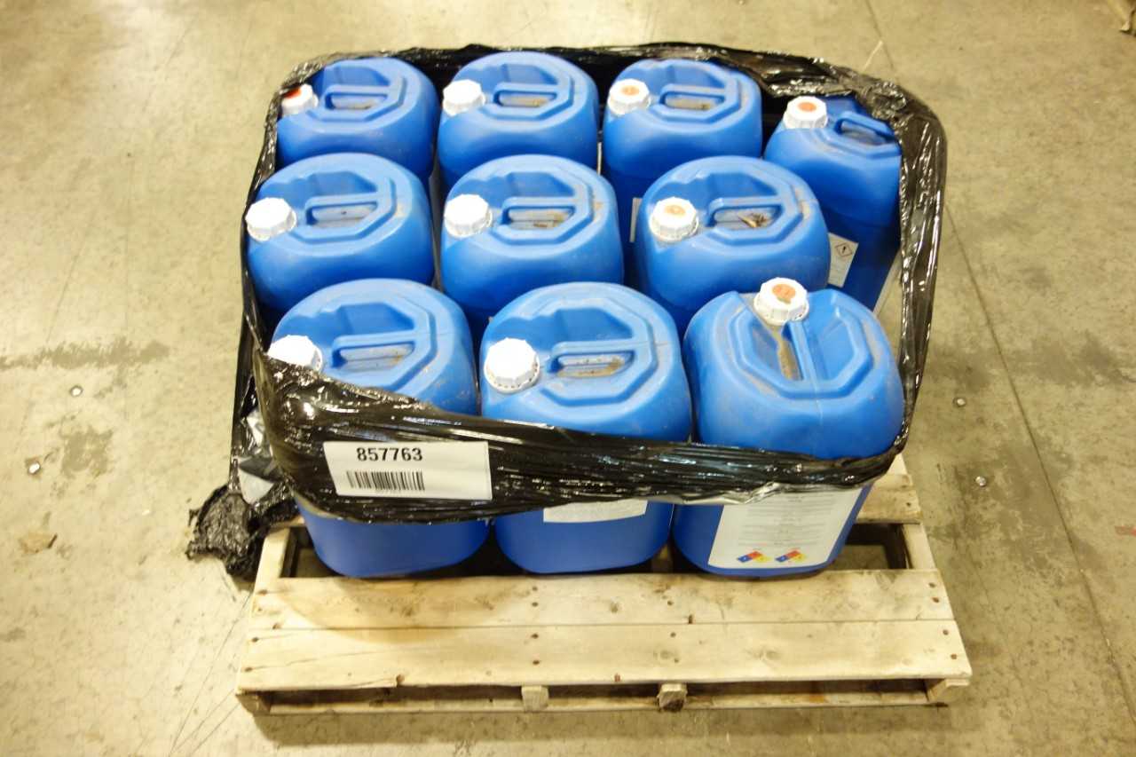 1 PALLET OF ZOK CLEANINGFLUID FOR COMPRESSORS OF GAS TURBINE ENGINES 25 LITER (6.6 GALLONS) - PROCESS EQUIPMENT