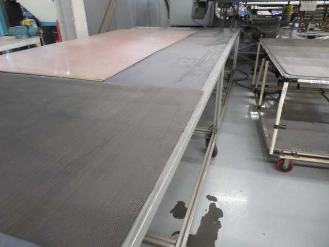 Large table of Wheels, Approx. 8' x 20' - MISCELLANEOUS