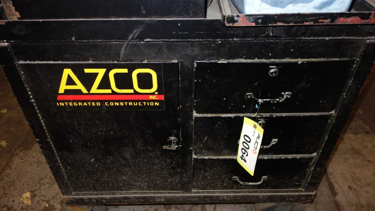 AZCO MOBILE TOOL CABINET STATION - TOOL STORAGE