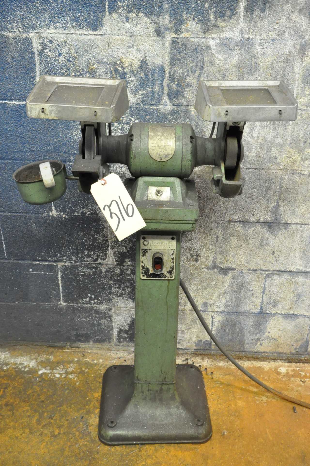 Double End Pedestal Type Grinder - GRINDING MACHINES
