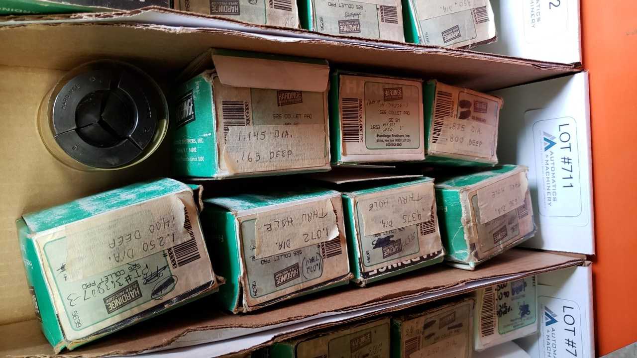 Hardinge Collet Pads - HOLEMAKING TOOLS Hardinge Collet Pads - HOLEMAKING TOOLS