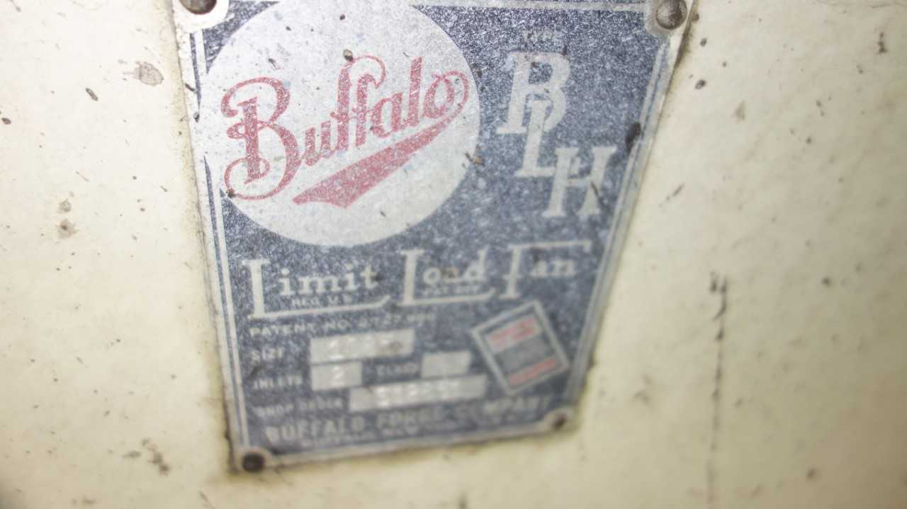 BUFFALO FORGE BLH S12851 LIMIT LOAD FAN - TEMPERATURE CONTROL COMPONENTS