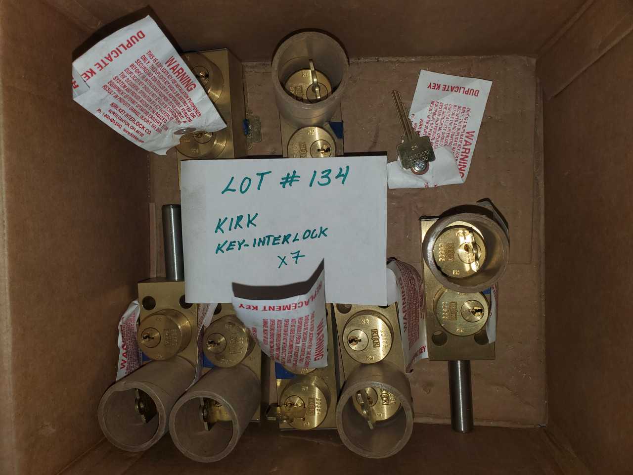 KIRK - KEY-INTERLOCK QTY. 7 - ELECTRIC POWER TOOLS