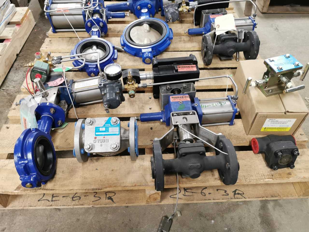 Pallet of Assorted NEW Valves - VALVES