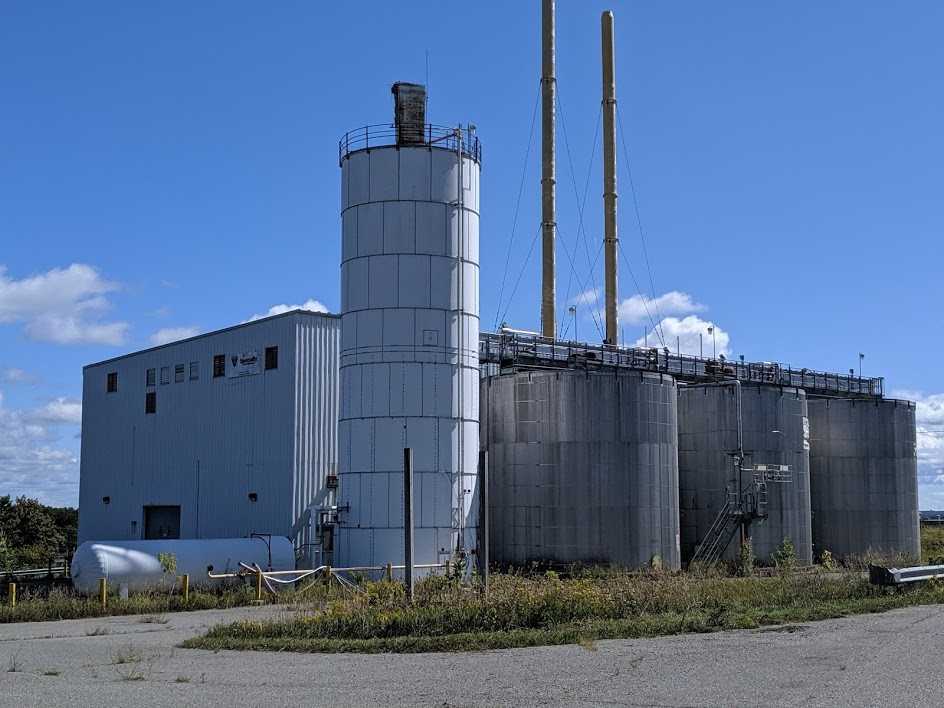 AO SMITH MASS FLOW TANK 21FT DIAMETER X 64FT HEIGHT - PROCESS EQUIPMENT