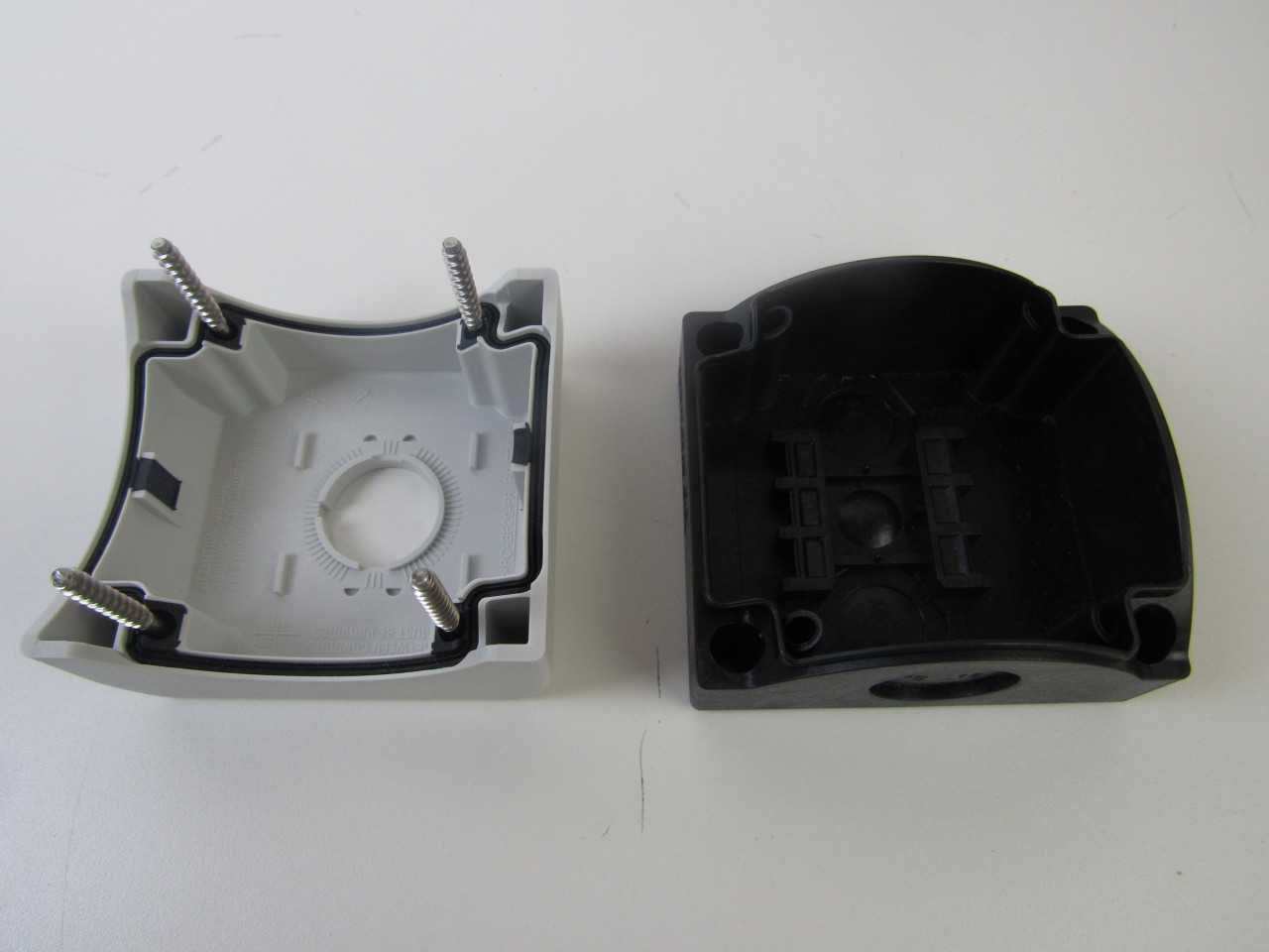 Quantity 2 of Eaton M22-I1-PG Pushbutton Enclosure White - ELECTRICAL COMPONENTS