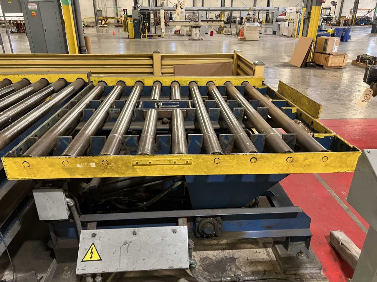 6 Sections of coiltech rolling conveyor with controller 10,000lbs capacity - PLANT & FACILITY
