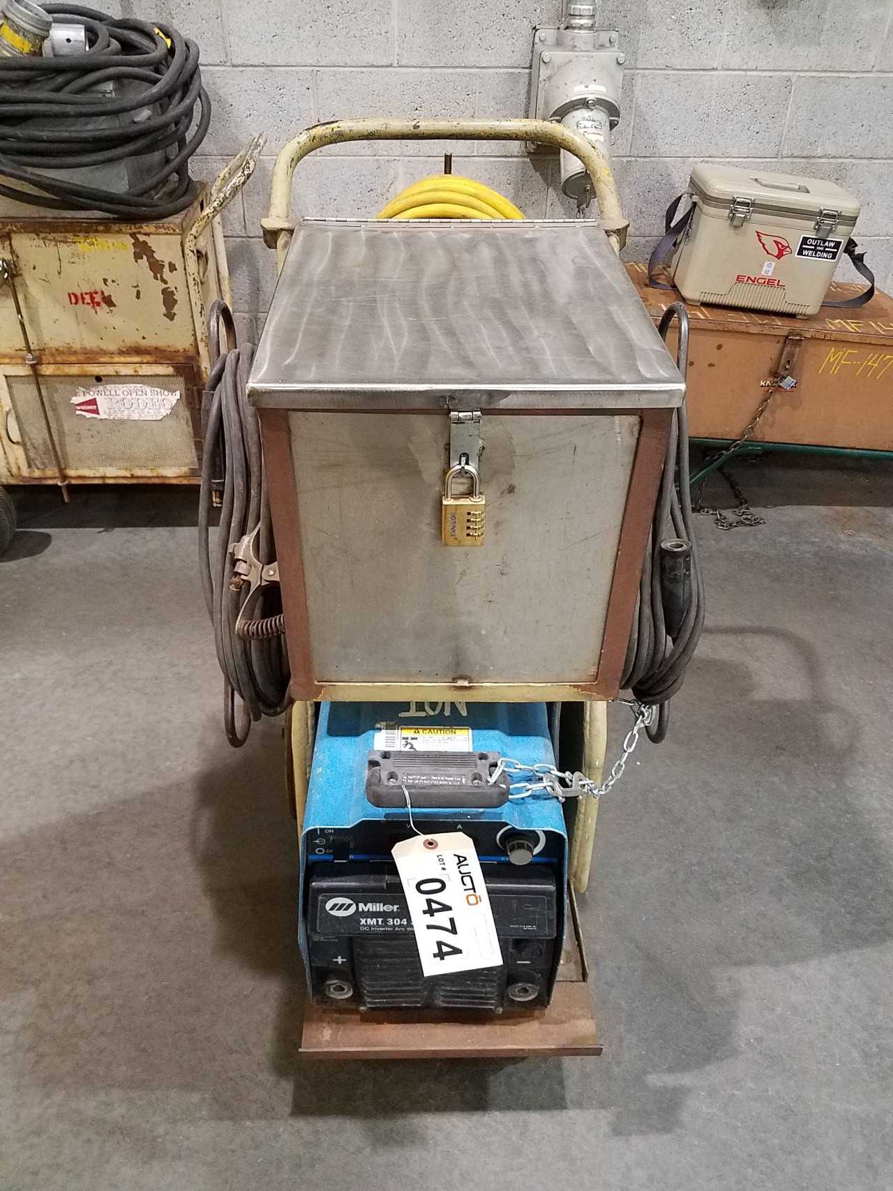 DC arc welder with cart, 230/460V-AC 1/3ph - WELDING EQUIPMENT