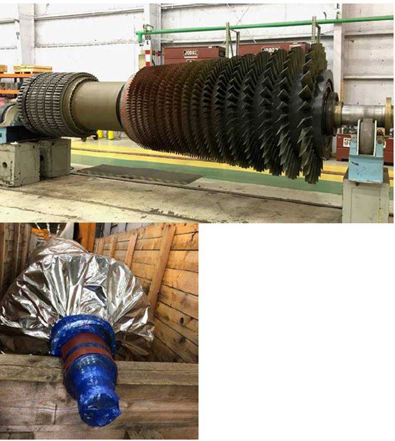 GE Spare Rotor - POWER GENERATORS
