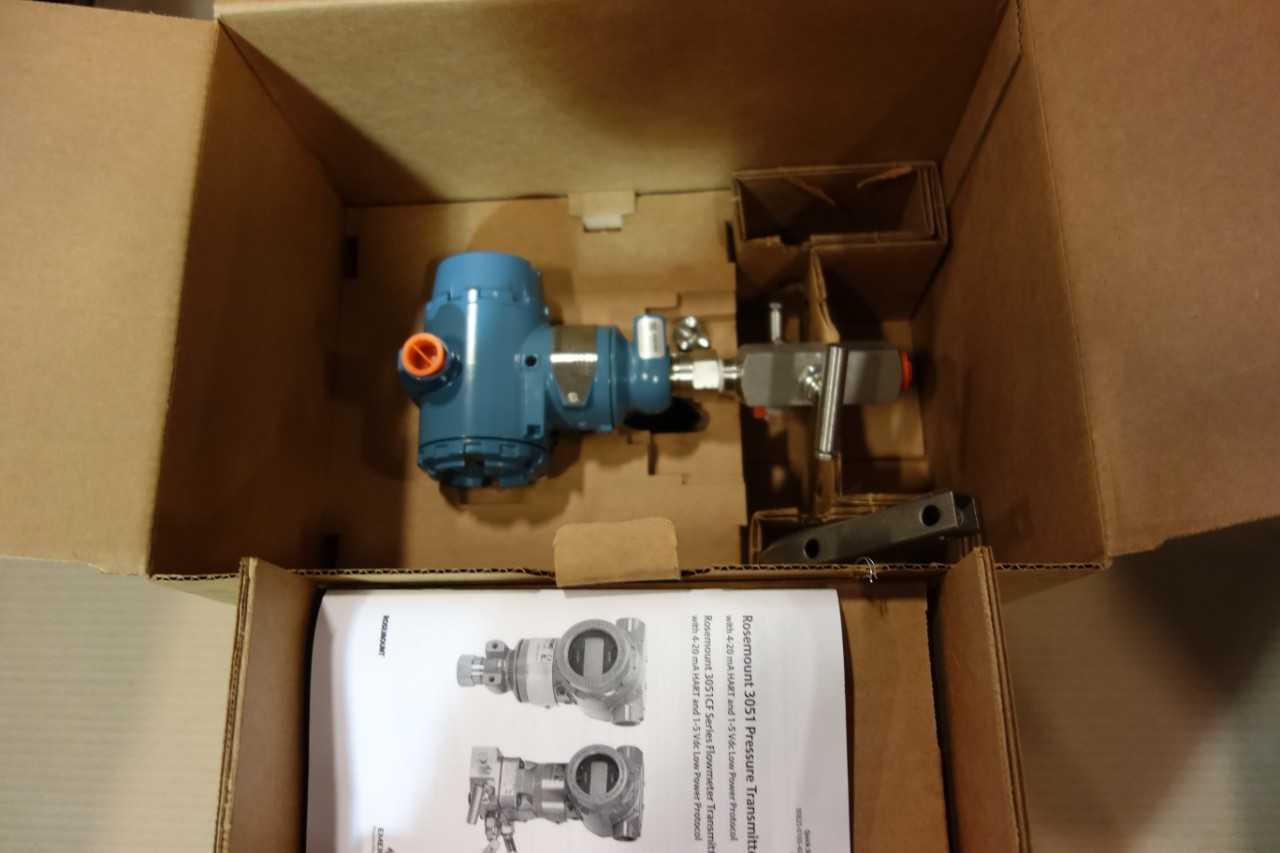 1 LOT OF NEW ROSEMOUNT 3051TA1A2B21AB4C6M5DOQ4S5 SMART 0-35KPA 10.5-42.4V-DC ABSOLUTE PRESSURE TRANSMITTER - INSTRUMENTATION
