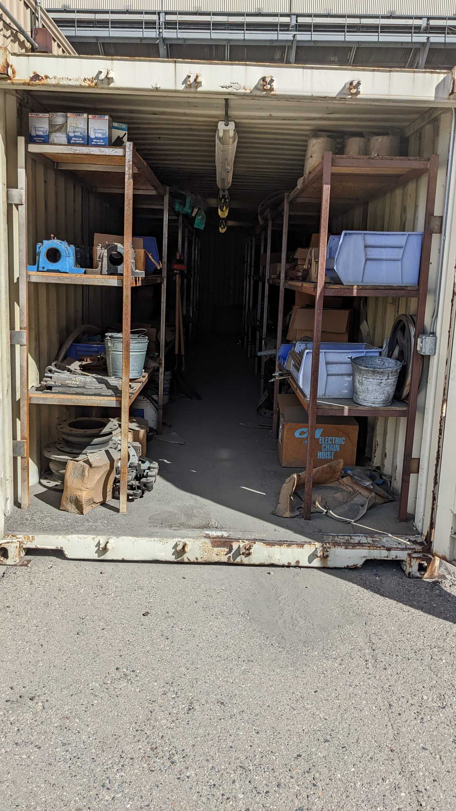 CONTENTS OF CONTAINER - INDUSTRIAL PARTS CONTENTS OF CONTAINER - INDUSTRIAL PARTS