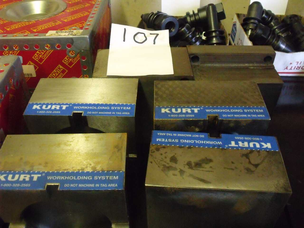 6 Kurt Vise Jaws (4) New - PROCESS EQUIPMENT