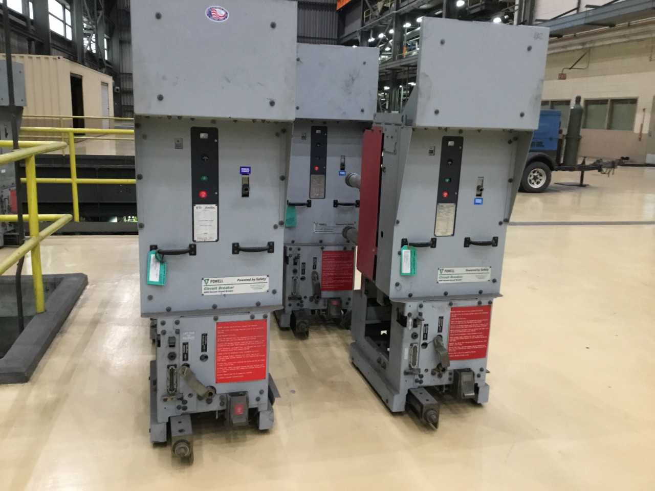 Lot of 2 Powell 5KV Circuit Breaker - CIRCUIT BREAKERS