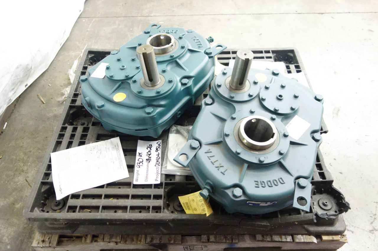 LOT OF 2 DODGE SCXT 725 GEAR REDUCERS - GEAR REDUCERS
