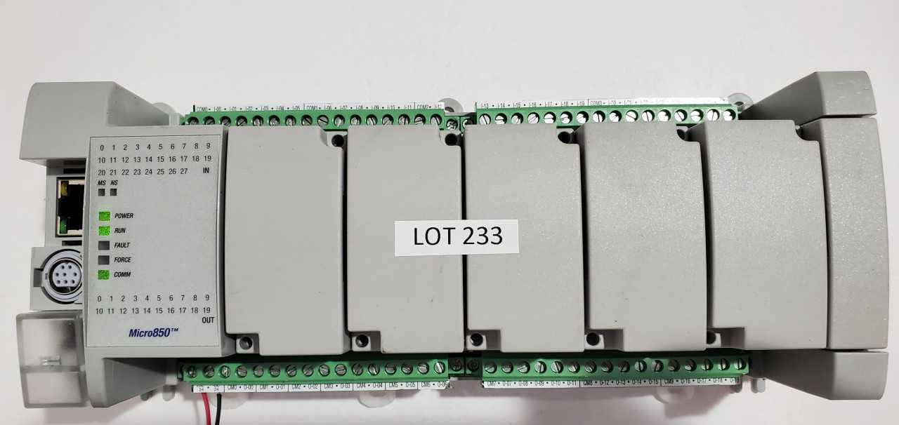 Allen Bradley Micro 850 2080-LC50-48QWB PLC - AUTOMATION & CONTROLS Allen Bradley Micro 850 2080-LC50-48QWB PLC - AUTOMATION & CONTROLS