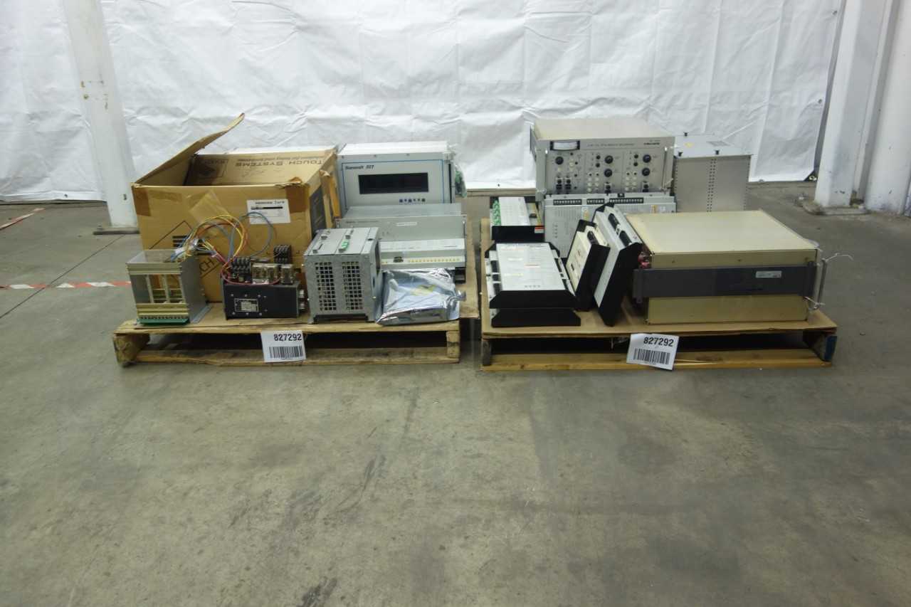 2 PALLETS OF ASSORTED ELECTRICAL CONTROLS - ELECTRICAL COMPONENTS