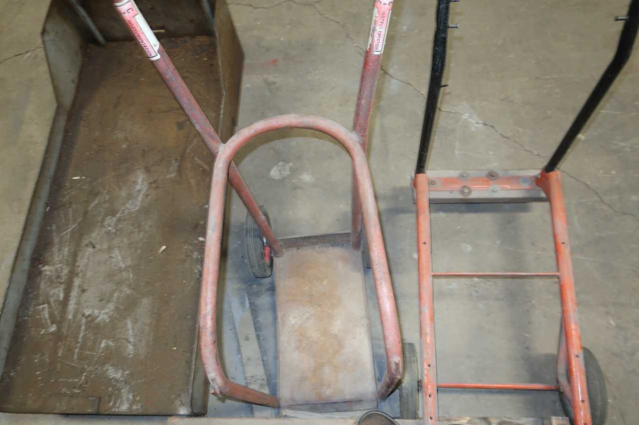 LOT OF 3 ASSORTED ROLLING STOCK - ROLLING CARTS