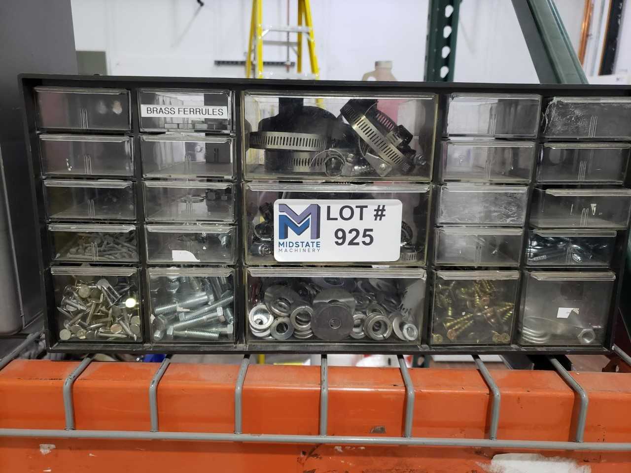 Box with Screws and Bolts Hose Clamps - ELECTRIC POWER TOOLS