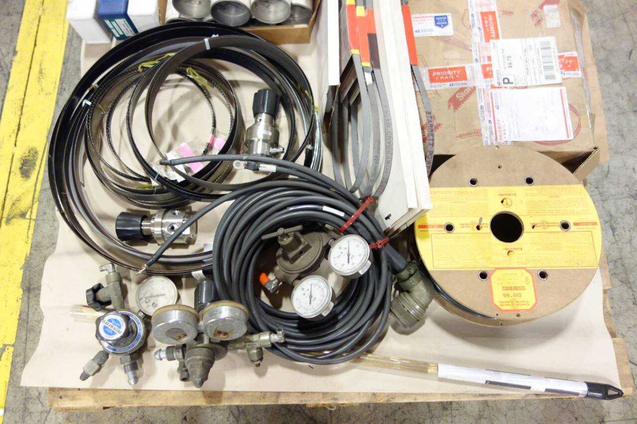 1 PALLET OF ASSORTED MANUFACTURING SUPPLIES - HAND TOOLS
