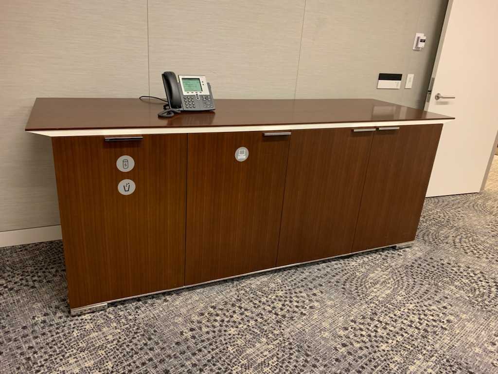 Meeting room tables and matching credenzas - PLANT & FACILITY