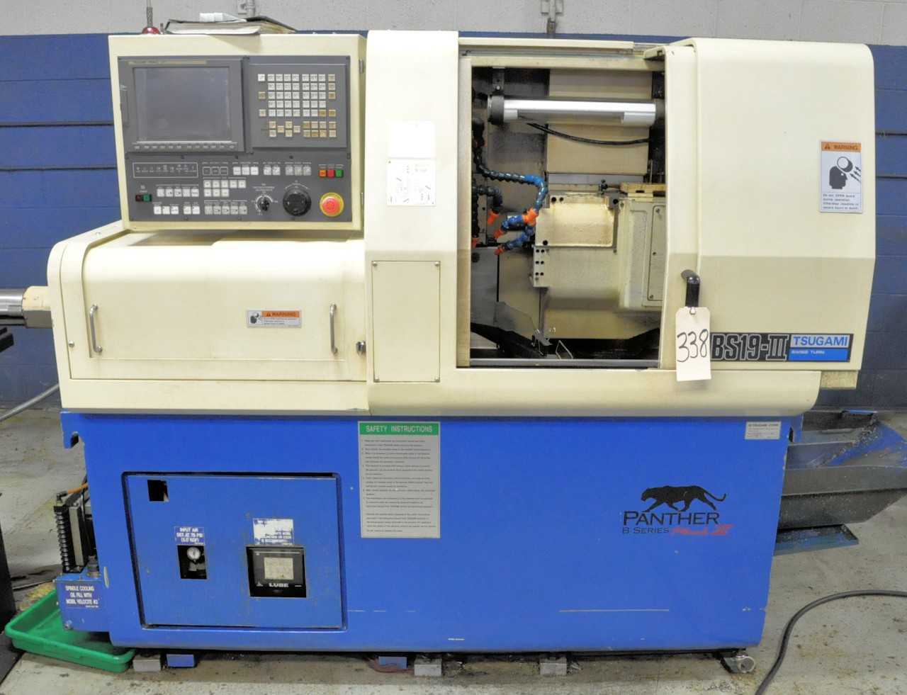 Tsugami Model BS19 III CNC Swiss Lathe 2001 - CNC LATHES
