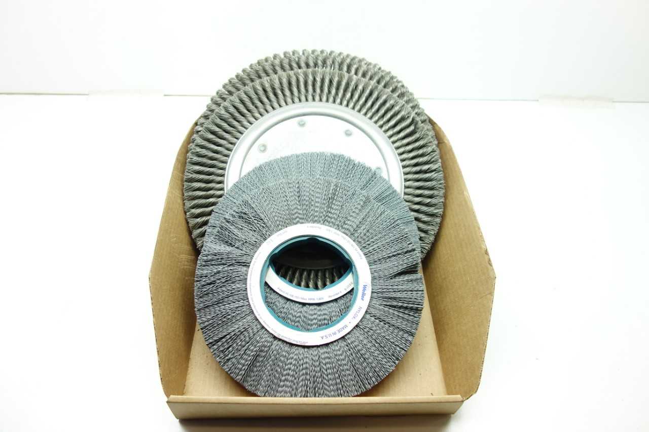 LOT OF ASSORTED WHEEL BRUSHES - ELECTRIC POWER TOOLS