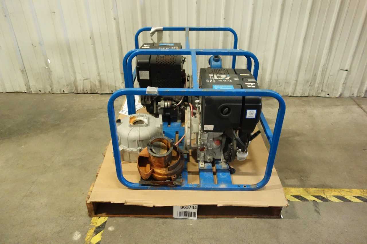LOT OF 2 HATZ-DIESEL WATER PUMPS - PUMPS