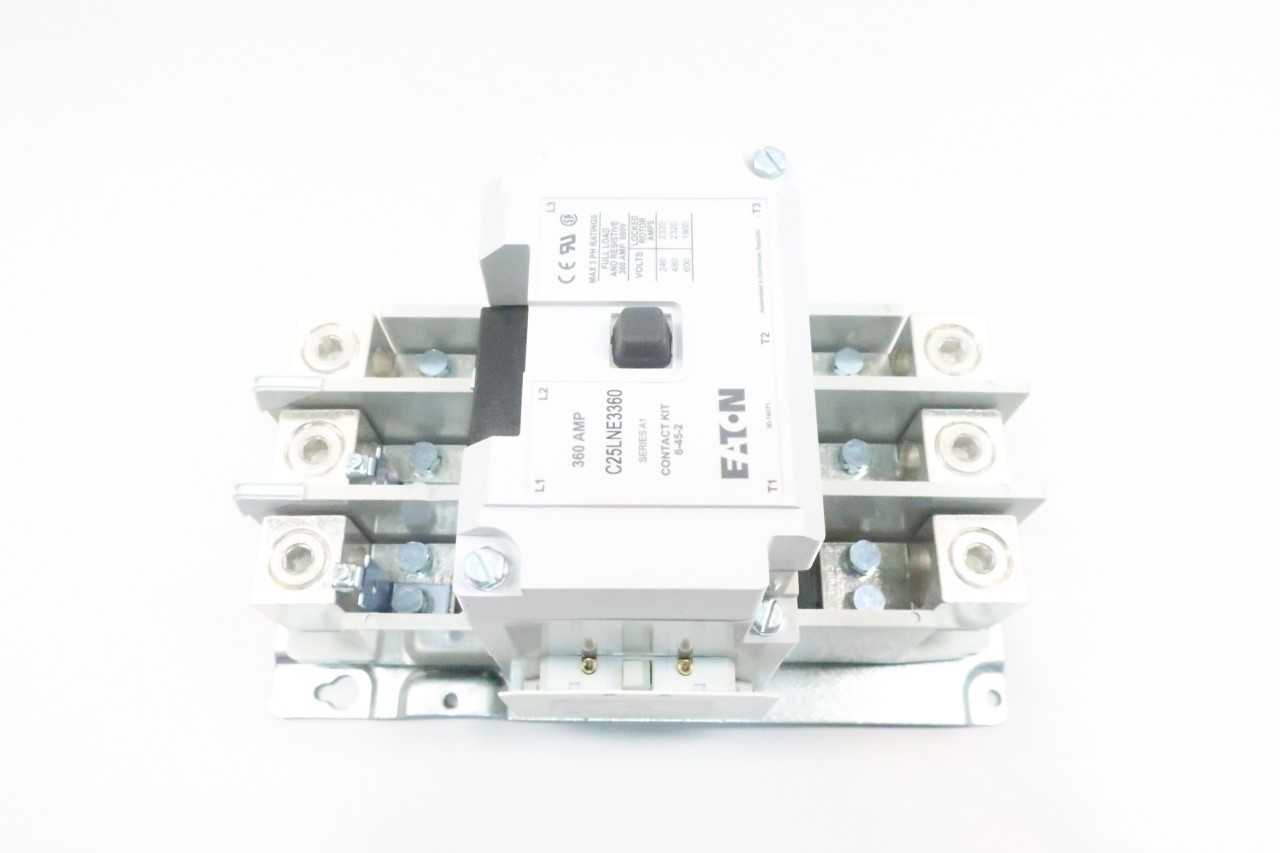 EATON C25LNE3360A FREEDOM 120V-AC 360A AMP AC CONTACTOR - CONTACTORS