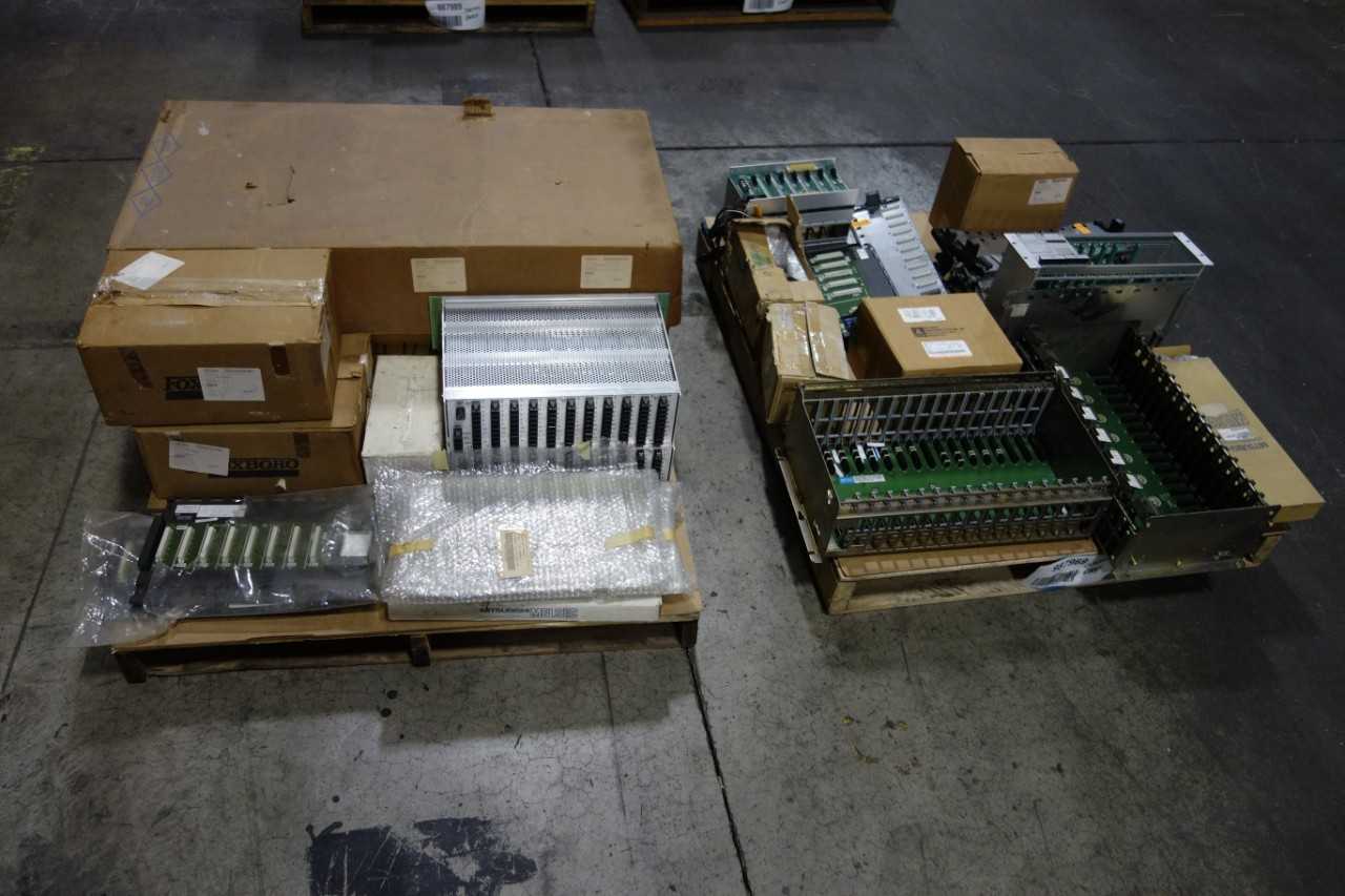 2 PALLETS OF ASSORTED CHASSIS RACKS - PALLET RACKING