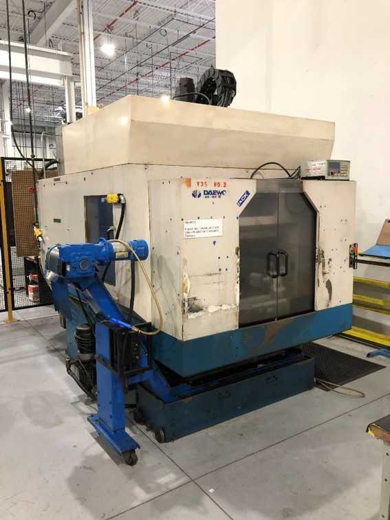 DAEWOO ACE-V35 CNC VERTICAL MILL - MACHINING CENTERS