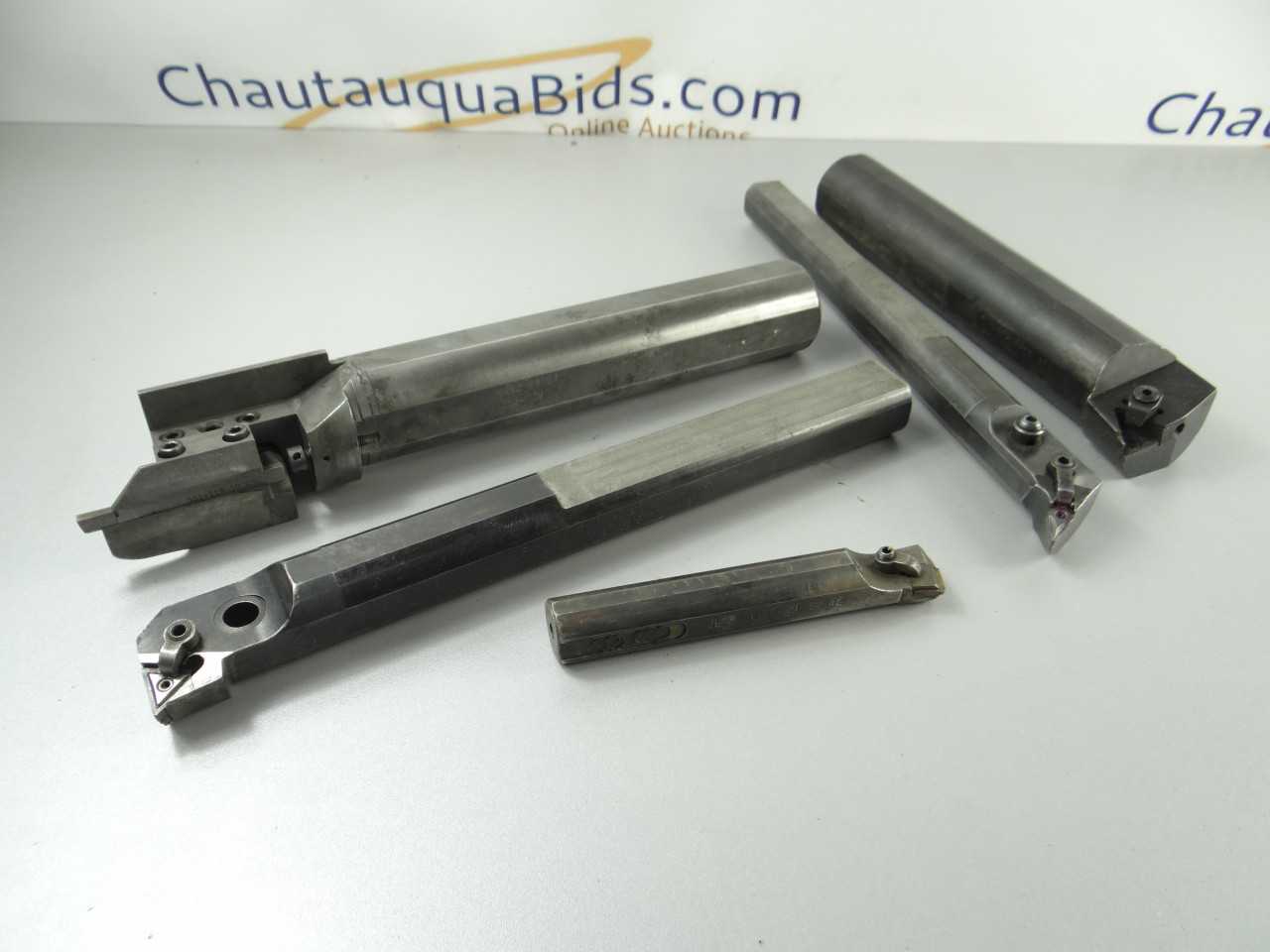 Lot of 5 Indexable Boring Bars Kennametal Carboloy Manchester - MACHINING ACCESSORIES & TOOLING
