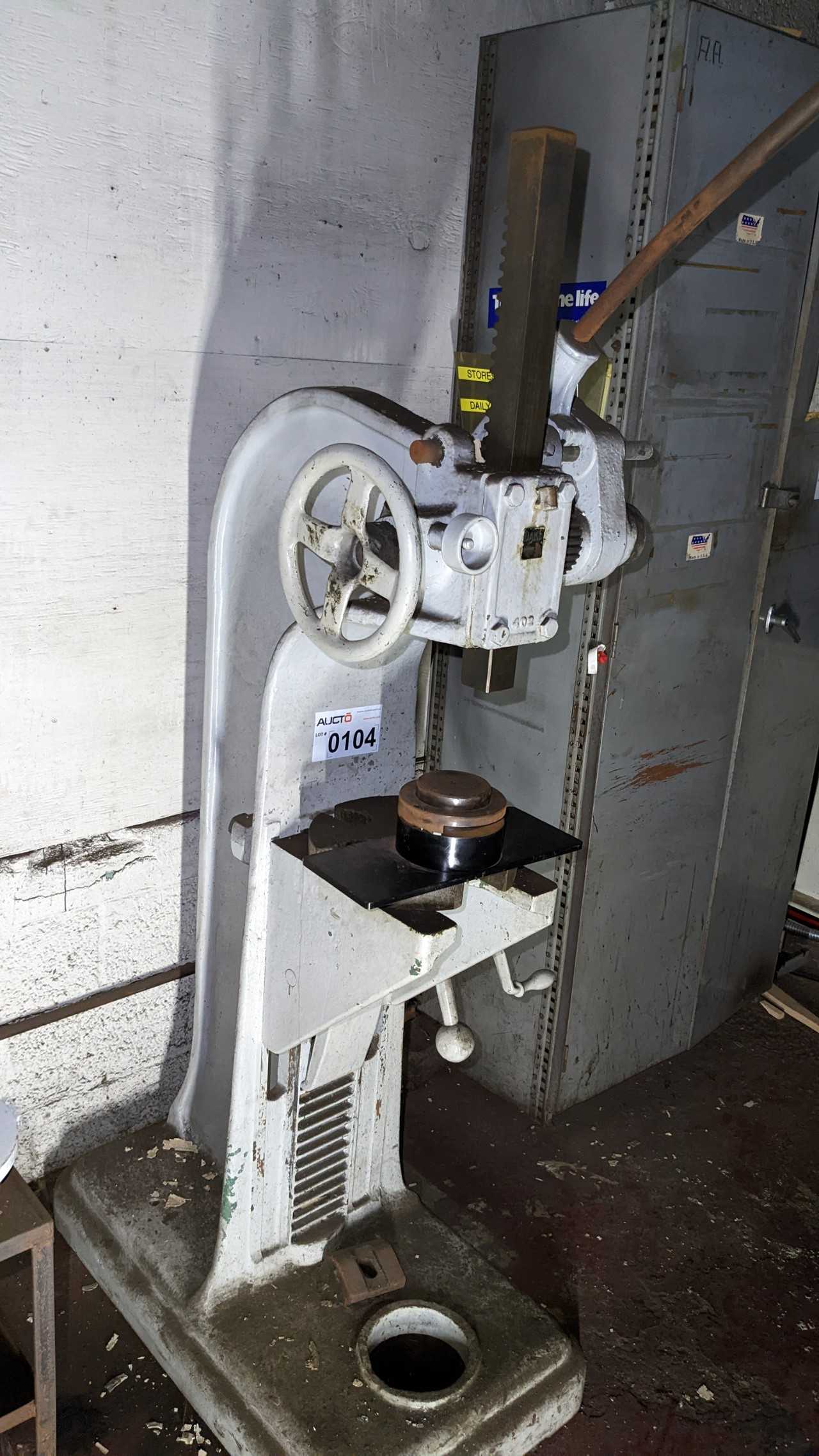 Dake 4 arbor press - MECHANICAL STAMPING PRESSES