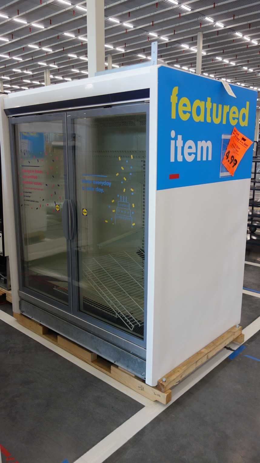 AHT VENTO GREEN MC FREEZE 156 2 DOOR MULTI-SHELF CHEST CAKE FREEZER 1.050W 208-240V-AC