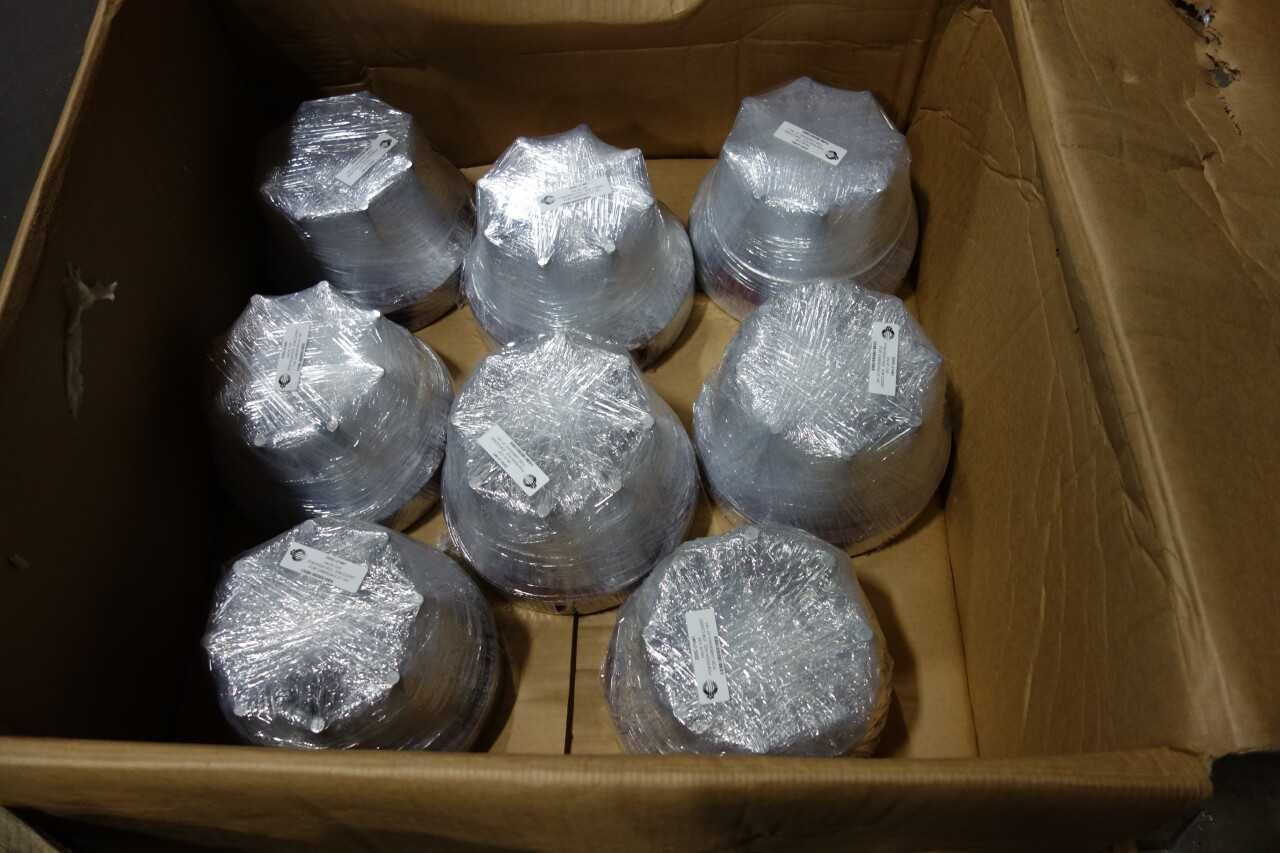 LOT OF 12 COOK COMPRESSION VALVE CAPS - VALVES