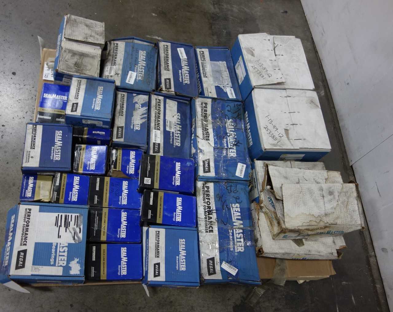 PALLET OF ASSORTED SEALMASTER BEARINGS - BEARINGS