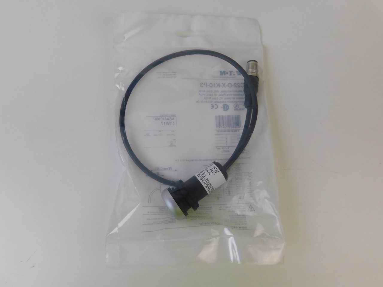 Lot of Qty 33x Eaton C22-D-X-K10-P3 Pushbutton Non-Illuminated 1NO NEMA 4X, 13 Flush Mounting Buttonless - INDUSTRIAL PARTS