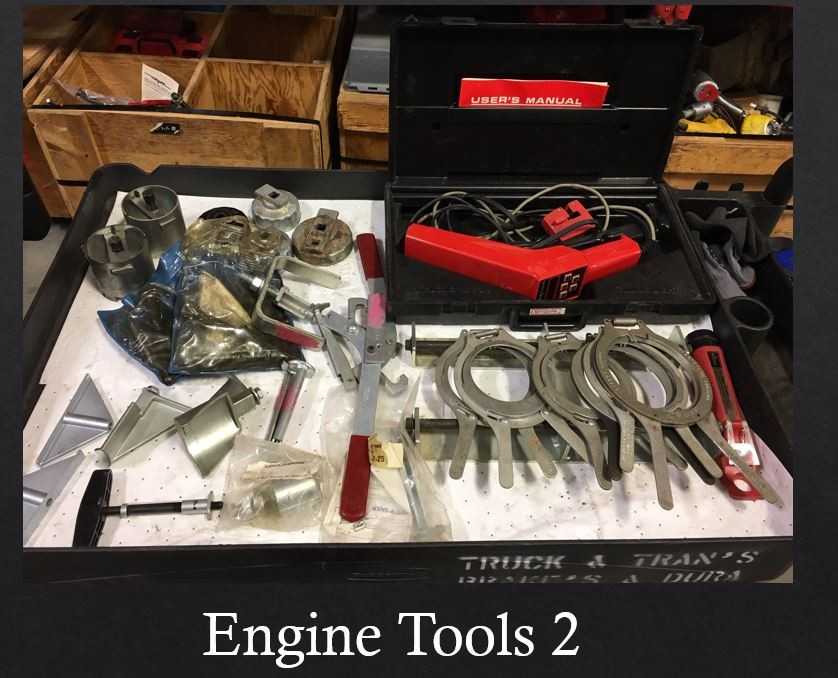 Lot of Engine Tools - ELECTRIC POWER TOOLS