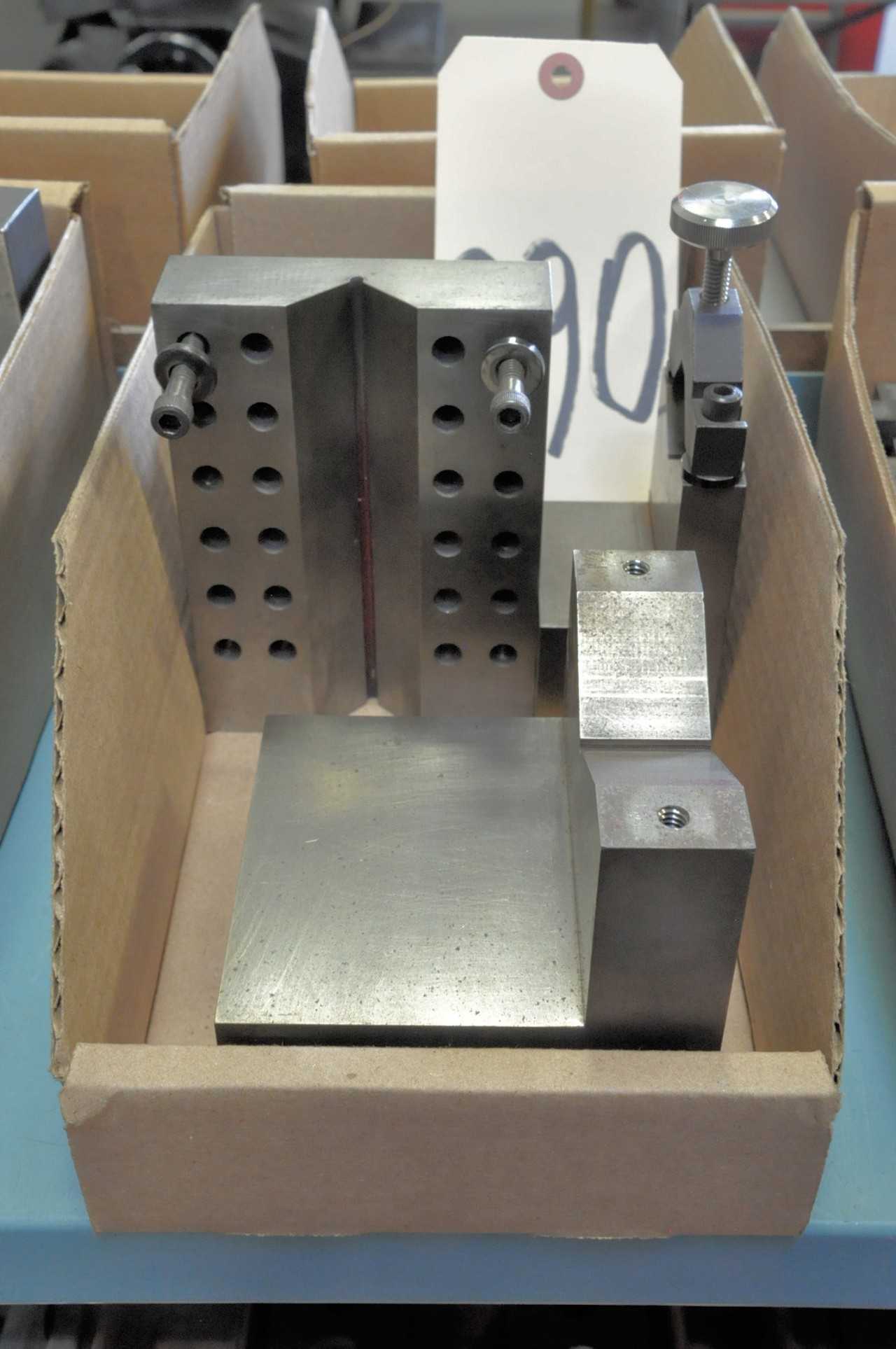 Lot-(3) V-Blocks in (1) Box - ELECTRIC POWER TOOLS