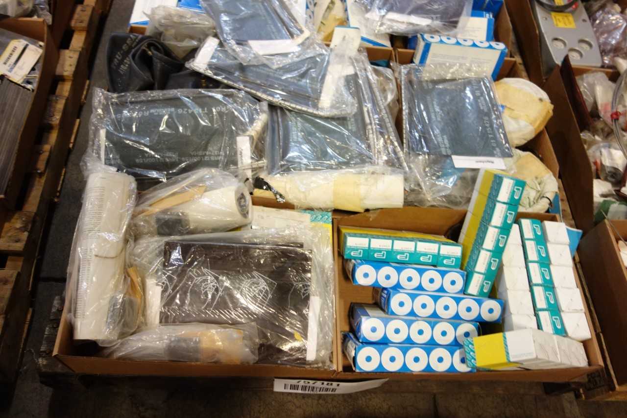 10 PALLETS OF ASSORTED MISCELLANEOUS INDUSTRIAL SURPLUS - ELECTRICAL COMPONENTS