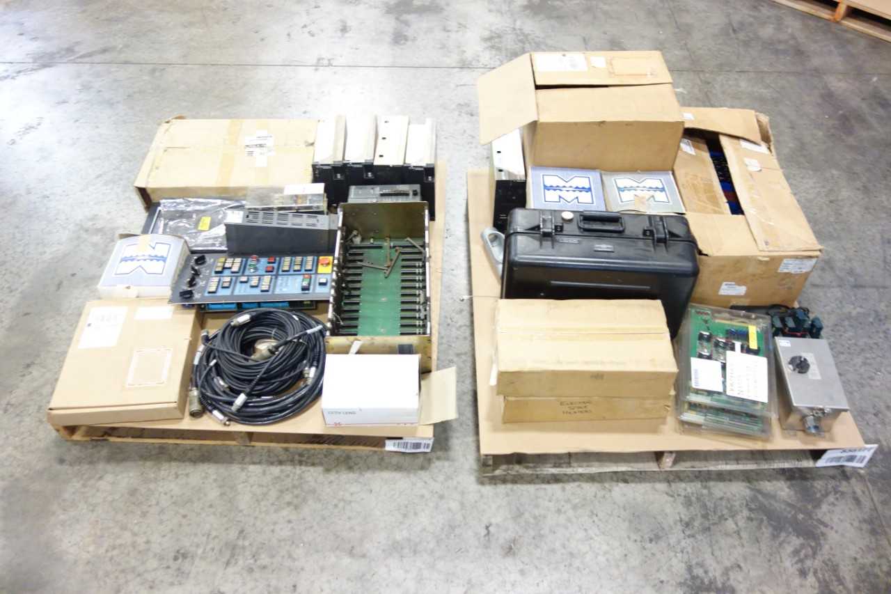 2 PALLETS OF ASSORTED ELECTRICAL - ELECTRICAL COMPONENTS